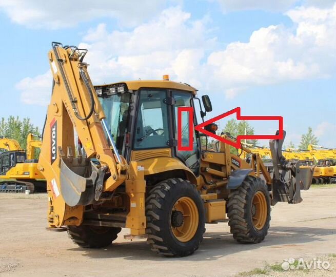 Правое стекло двери для Lovol FLB468-II