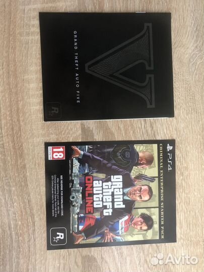 Диск GTA 5 на ps4 premium edition