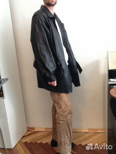 Кожаная куртка, черная thinsulate - wilsons