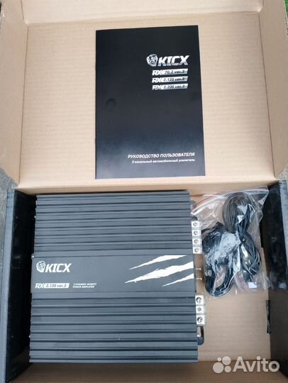 Усилитель Kicx rx 2.120 ver.2