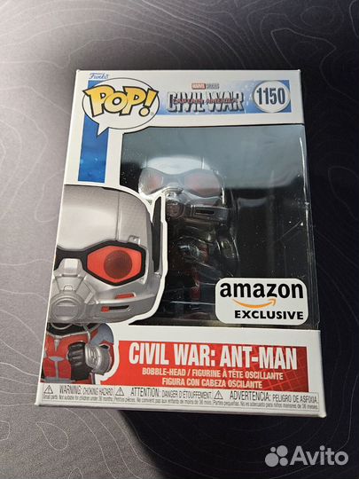 Funko pop marvel ant-man (человек муравей) 1150