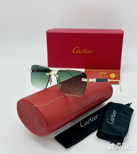 Солнцезащитные очки мужские cartier