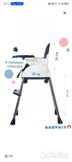 Стул для кормления