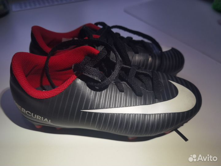 Детские футбольные бутсы, nike