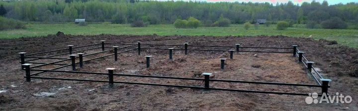 Винтовые сваи / Фундамент под ключ