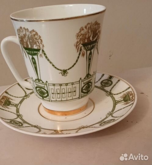 Кофейные чашки Китай 6 пар + пара лфз