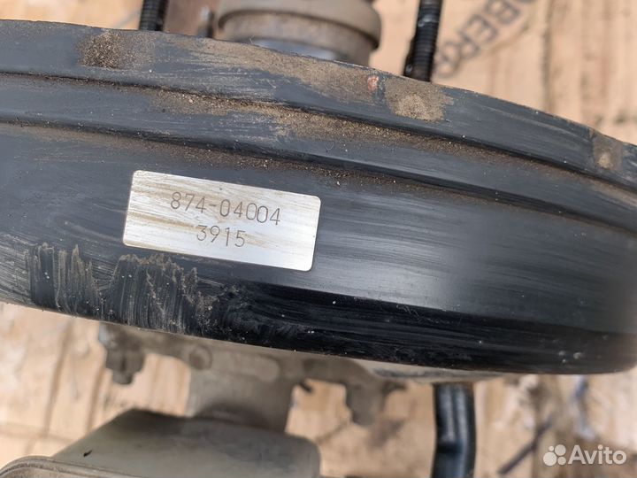 Вакуумный усилитель с гтц mazda familia bj