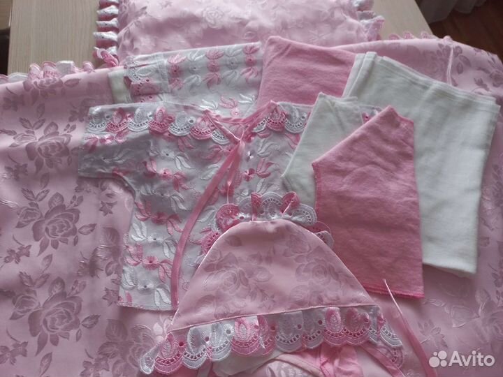 Конверт на выписку весна-осень для девочки