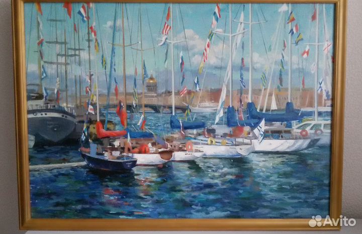 Картина маслом на холсте