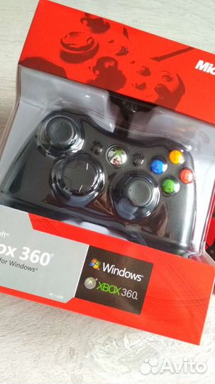 Геймпад джойстик Xbox 360 проводной новый