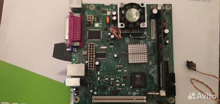 Материнская плата Intel d201gly2a +2gb ddr2