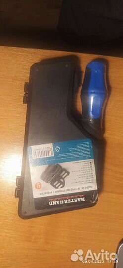 Набор бит и торцевых головок с рукояткой