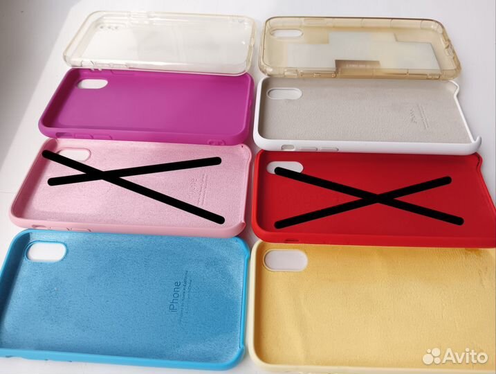 Силиконовый чехол на iPhone XS