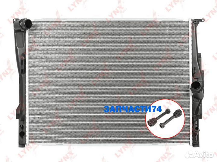 Радиатор охлаждения паяный AT,lynxauto