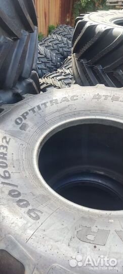 Шины для комбайна 900/60R32 goodyear optitrac