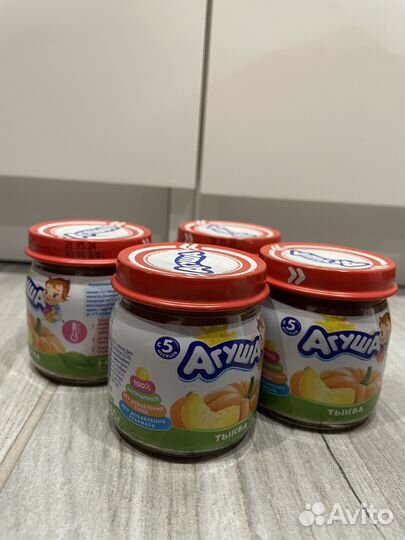 Мясное пюре агуша