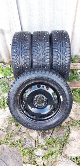 Колеса R15 зимние на поло, рапид