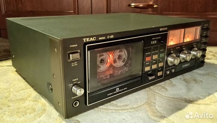 Двухскоростная кассетная дека Teac C-4X