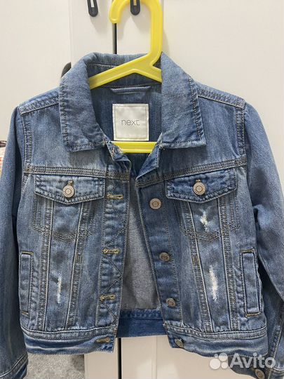 Джинсовая куртка next 116