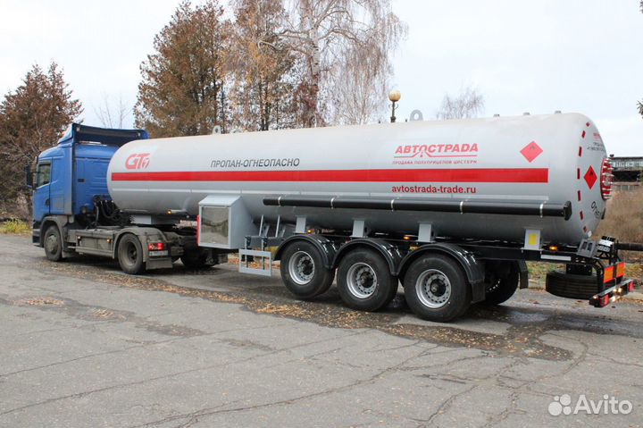 Полуприцеп газовоз GT7 ППЦТ-36, 2023