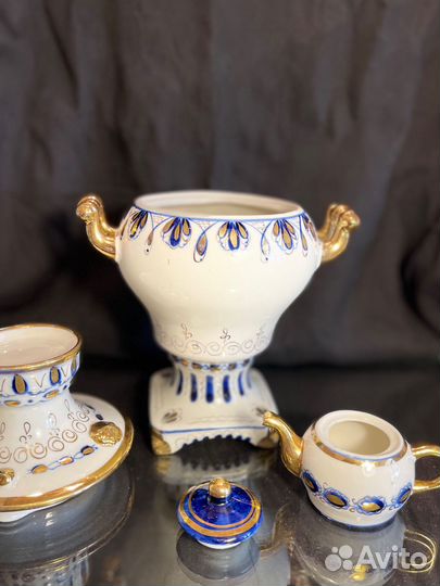 Самовар гжель