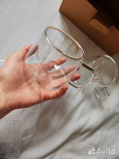 Кружка с двойными стенками