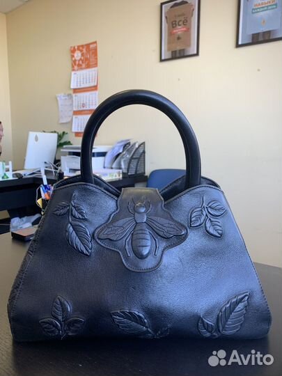Сумка женская gucci натуральная кожа