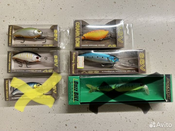 Воблеры, силикон, блесны