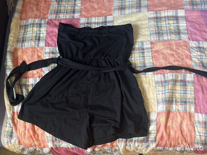 Комбинезон черный Shein без лямок