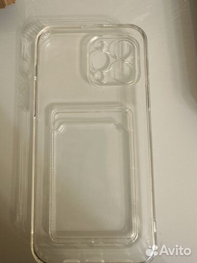 Чехол с отсеком для карты на айфон 13 pro max