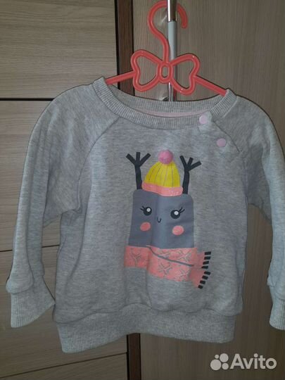 Толстовка для девочки 92-98