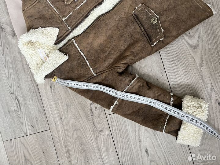 Комбенизон +дубленка 98/104