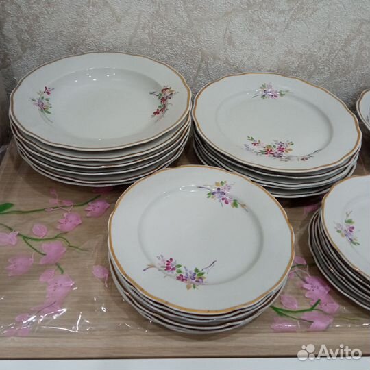 Сервиз столовый Дулево сирень
