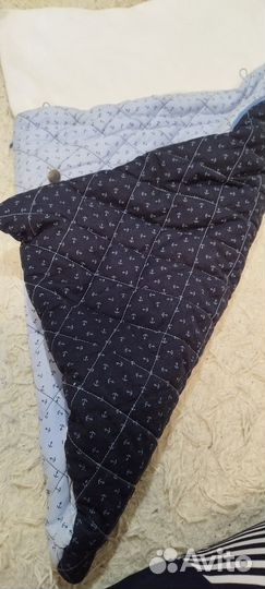 Конверт на выписку зимний для мальчика