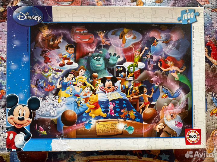 Пазл Educa 1000 Disney Бронь