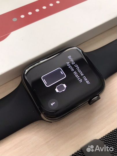 Часы Apple watch 6 44 mm stainless steel