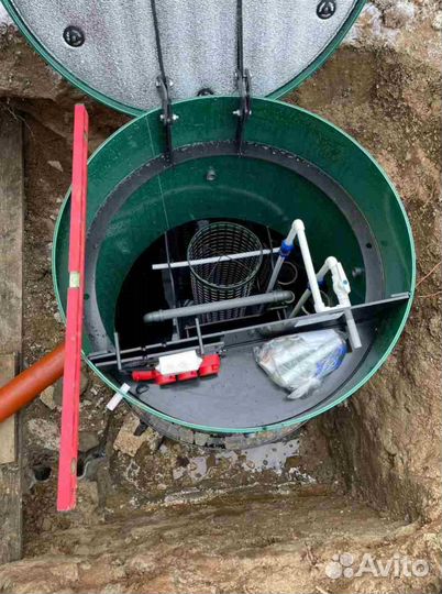 Септик под ключ для частных домов, дачных участков