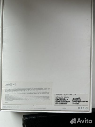 iPad 2 старая версия на запчасти