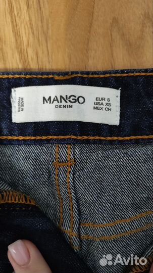 Юбка джинсовая мини zara