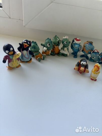 Игрушки из киндера 90х