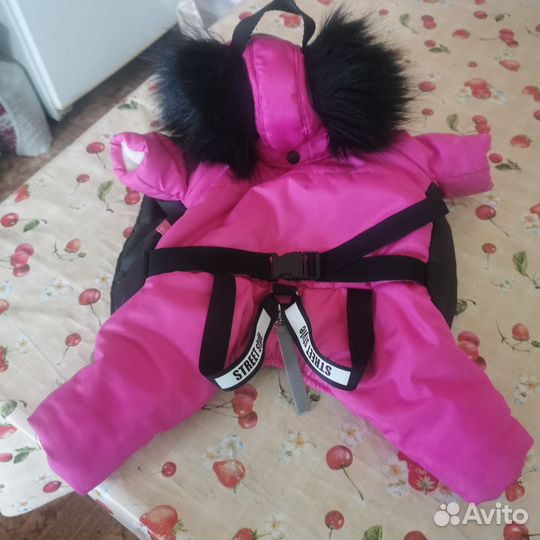 Комбинезон зимний для собак (девочка)