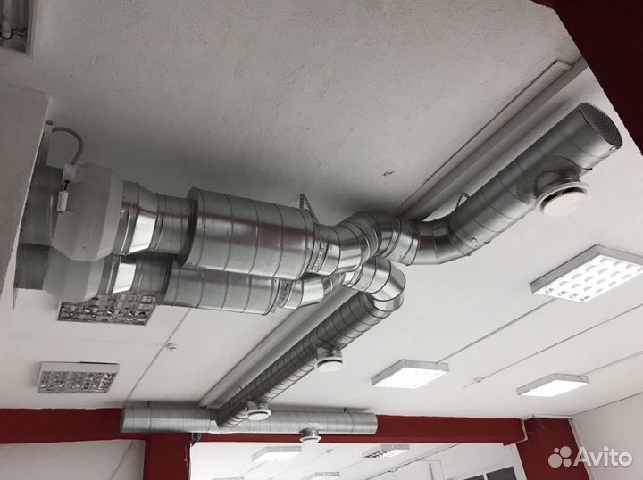 Монтаж вентиляции