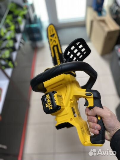 Пила цепная dewalt dcm565