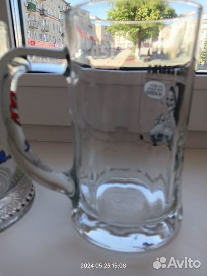 Кружки пивные, бокал