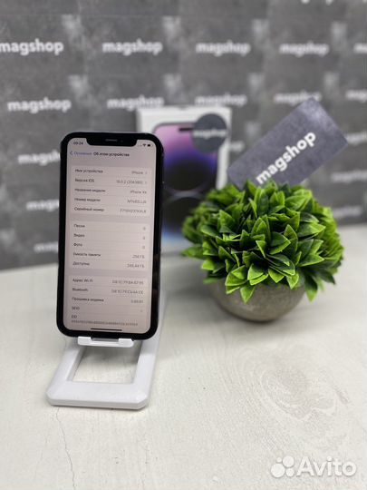 iPhone xr в корпусе 14 pro 256gb фиолетовый