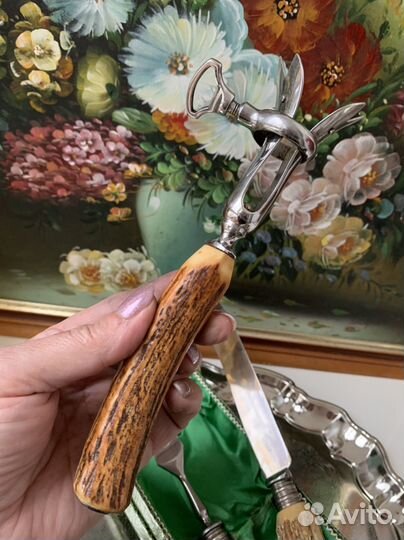 Приборы для мяса, набор 