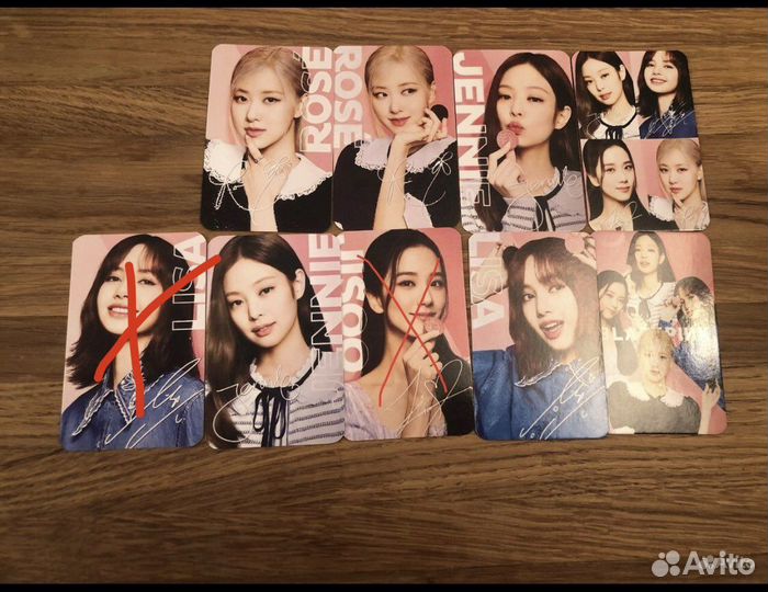 Карточки к рор Blackpink oreo