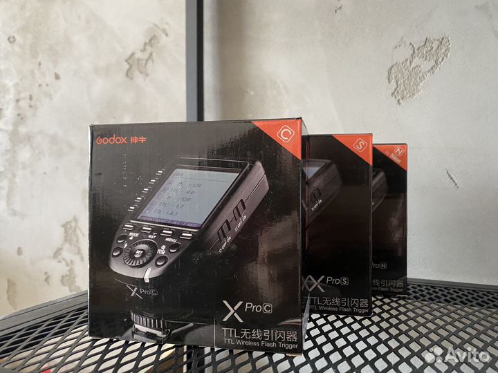 Синхронизатор Godox XPro-C, S, N. Новые