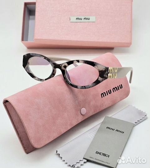 Имиджевые очки miu miu / оправа miu miu