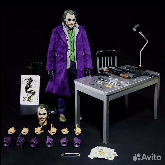 1\6 Джокер Тёмный рыцарь - 30 см